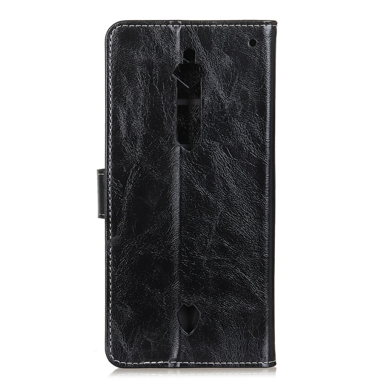 For ZTE Red Magic 3S Retro Crazy Horse Texture Horizontal Flip Leather Case with Holder & Card Slots & Photo Frame & Wallet