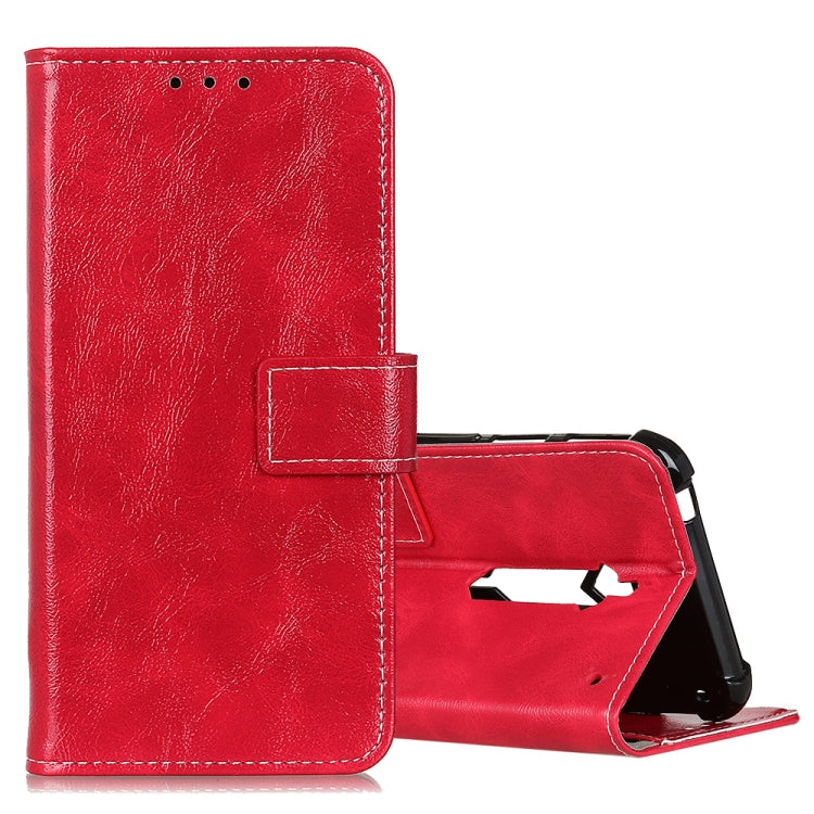 For ZTE Red Magic 3S Retro Crazy Horse Texture Horizontal Flip Leather Case with Holder & Card Slots & Photo Frame & Wallet