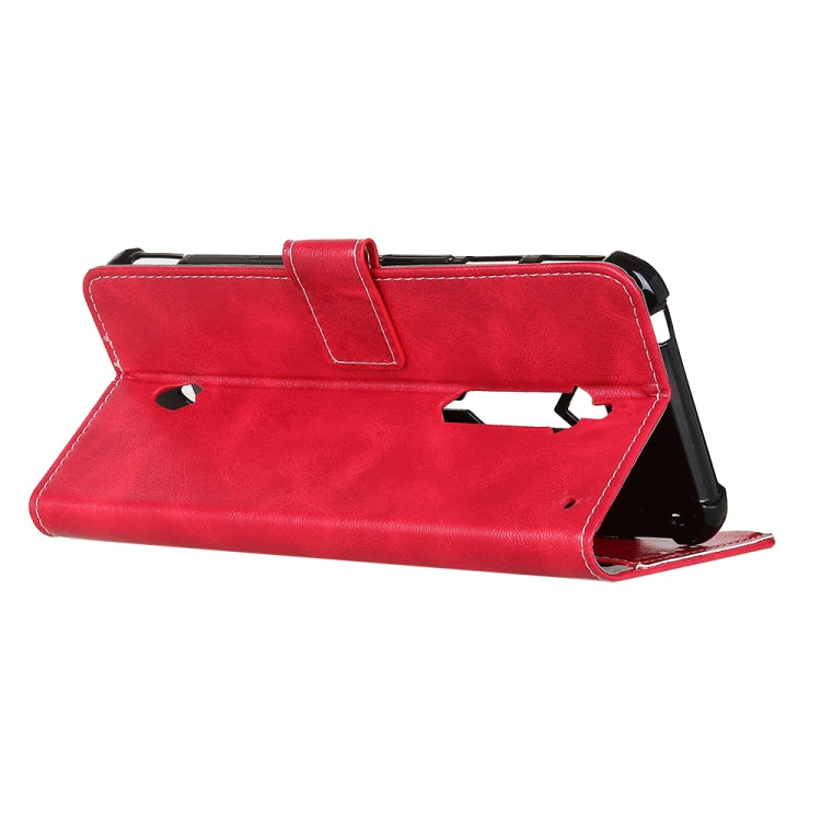 For ZTE Red Magic 3S Retro Crazy Horse Texture Horizontal Flip Leather Case with Holder & Card Slots & Photo Frame & Wallet