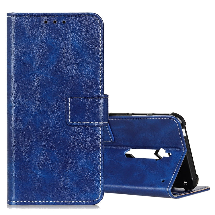 For ZTE Red Magic 3S Retro Crazy Horse Texture Horizontal Flip Leather Case with Holder & Card Slots & Photo Frame & Wallet