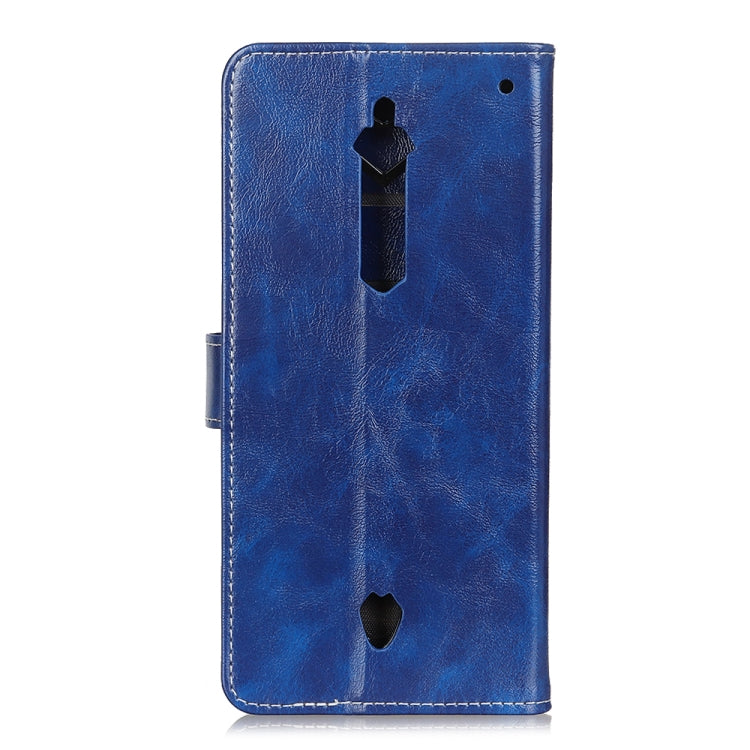 For ZTE Red Magic 3S Retro Crazy Horse Texture Horizontal Flip Leather Case with Holder & Card Slots & Photo Frame & Wallet