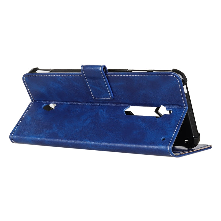 For ZTE Red Magic 3S Retro Crazy Horse Texture Horizontal Flip Leather Case with Holder & Card Slots & Photo Frame & Wallet