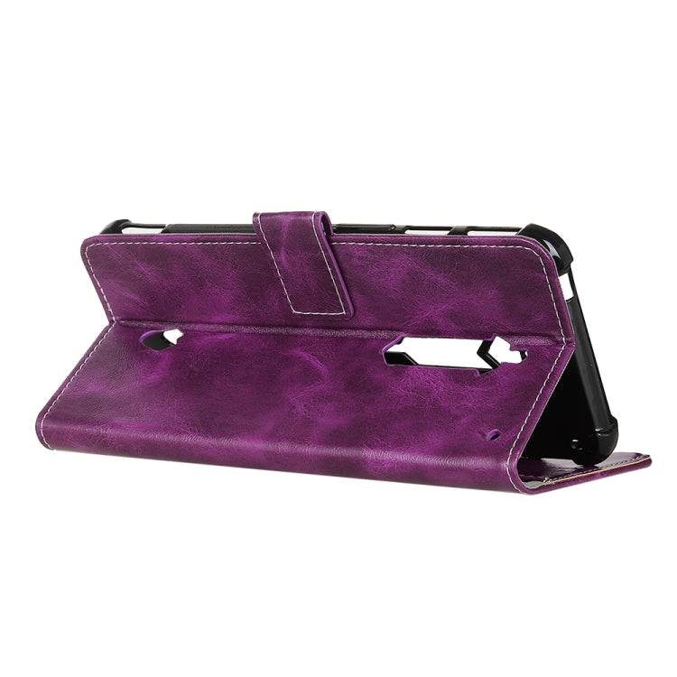 For ZTE Red Magic 3S Retro Crazy Horse Texture Horizontal Flip Leather Case with Holder & Card Slots & Photo Frame & Wallet