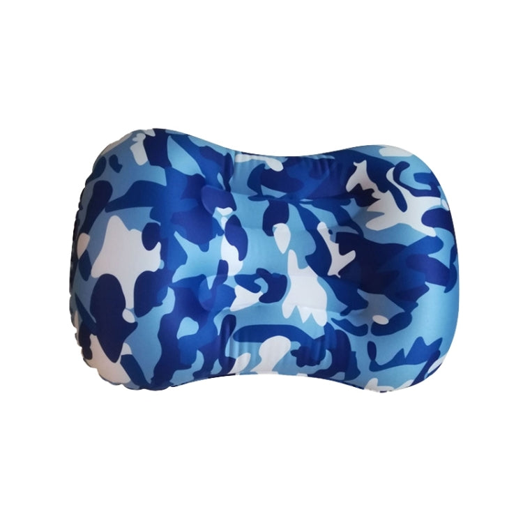 Outdoor Camping Trip Foldable Portable Inflatable Pillow Nap Waist Pillow, Specification:Press to Inflate
