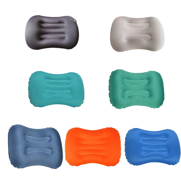 Outdoor Camping Trip Foldable Portable Inflatable Pillow Nap Waist Pillow, Specification:Press to Inflate