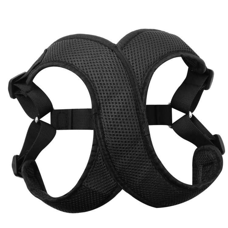 Vest-style Nylon Mesh Breathable Pet Chest Strap Dog Traction Rope, Size:XL