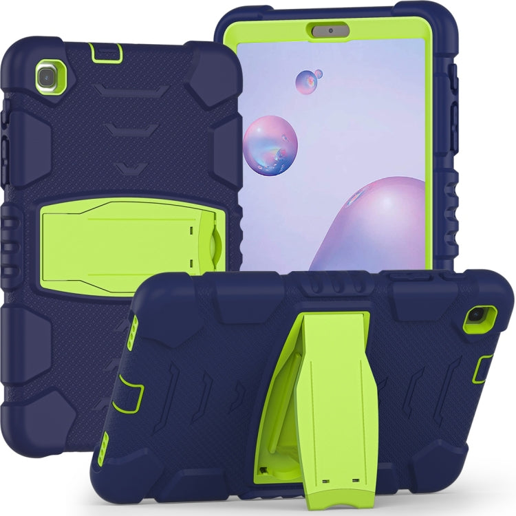 For Samsung Galaxy Tab A8.4 2020 T307 3-Layer Protection Screen Frame + PC + Silicone Shockproof Combination Case with Holder