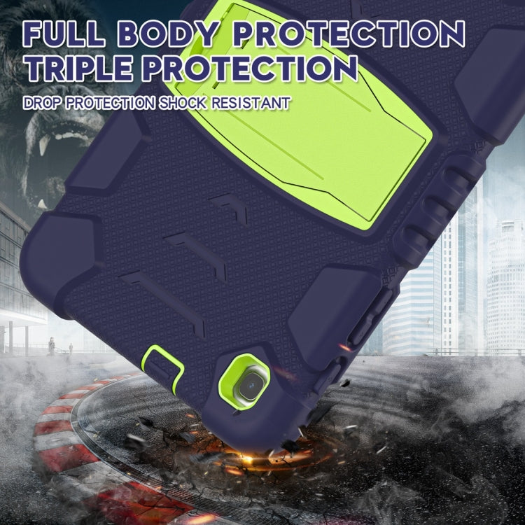 For Samsung Galaxy Tab A8.4 2020 T307 3-Layer Protection Screen Frame + PC + Silicone Shockproof Combination Case with Holder