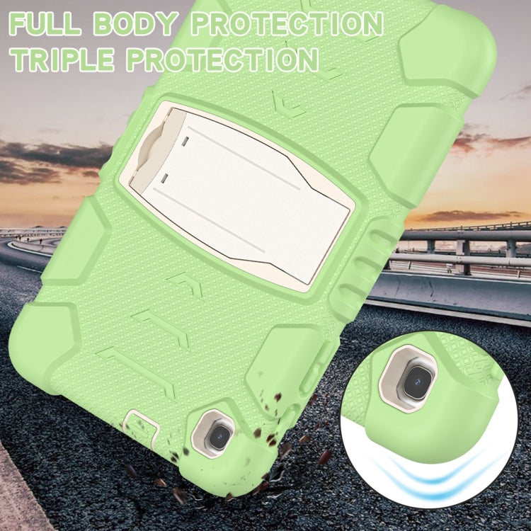 For Samsung Galaxy Tab A8.4 2020 T307 3-Layer Protection Screen Frame + PC + Silicone Shockproof Combination Case with Holder