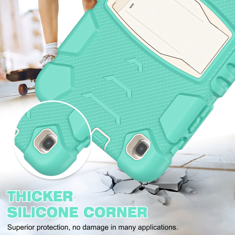 For Samsung Galaxy Tab A8.4 2020 T307 3-Layer Protection Screen Frame + PC + Silicone Shockproof Combination Case with Holder