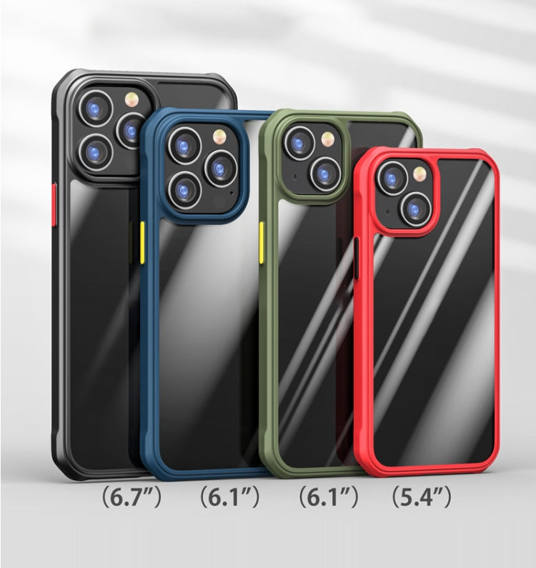 For iPhone 13 mini Dawn Series Airbag Shockproof TPU+PC Case