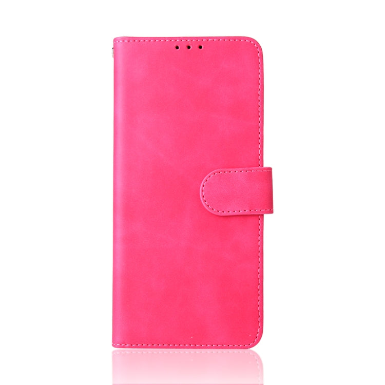 For Huawei P50 Solid Color Skin Feel Magnetic Buckle Horizontal Flip Calf Texture PU Leather Case with Holder & Card Slots & Wallet