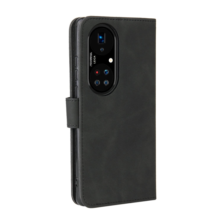 For Huawei P50 Solid Color Skin Feel Magnetic Buckle Horizontal Flip Calf Texture PU Leather Case with Holder & Card Slots & Wallet