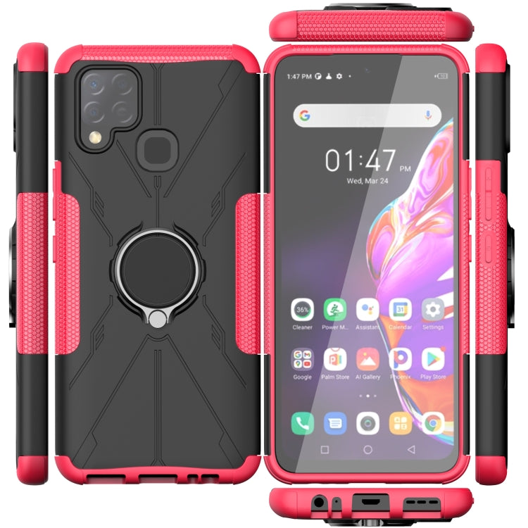 For Infinix Hot 10s Armor Bear Shockproof PC + TPU Protective Case with Ring Holder