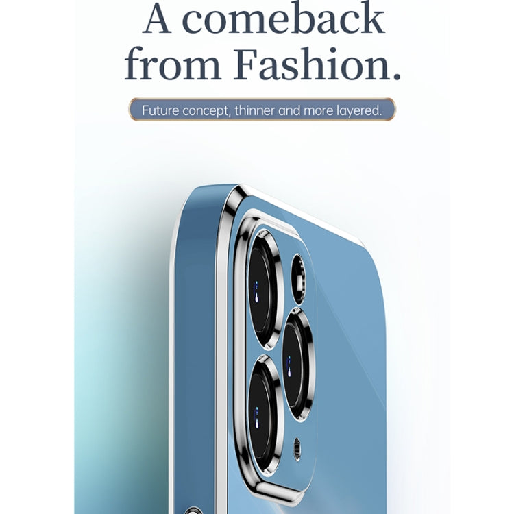 For iPhone 11 Pro Max XINLI Straight 6D Plating Gold Edge TPU Shockproof Case