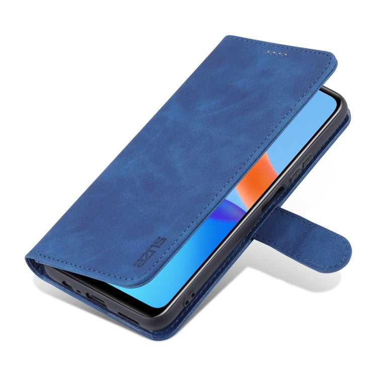 For Honor Play 5T Youth AZNS Skin Feel Calf Texture Horizontal Flip Leather Case with Card Slots & Holder & Wallet