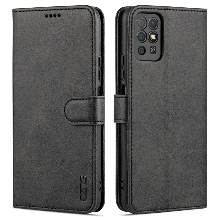 For Honor Play 5T Youth AZNS Skin Feel Calf Texture Horizontal Flip Leather Case with Card Slots & Holder & Wallet