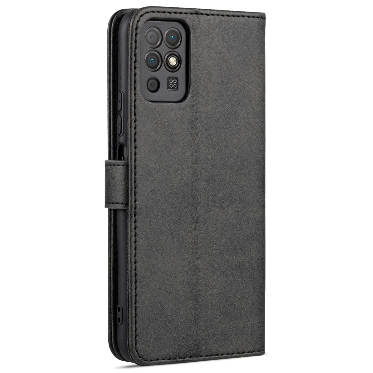 For Honor Play 5T Youth AZNS Skin Feel Calf Texture Horizontal Flip Leather Case with Card Slots & Holder & Wallet