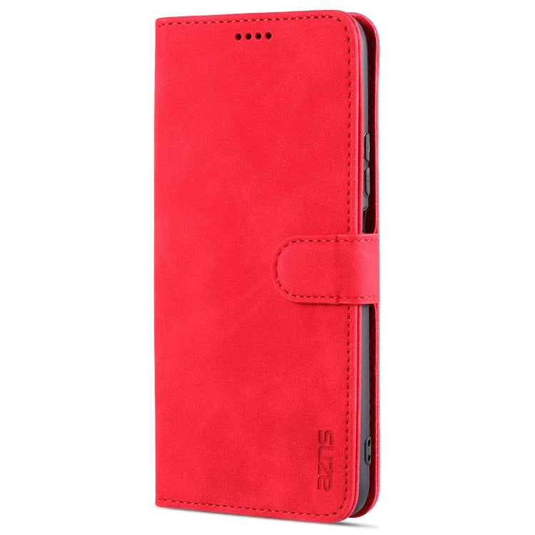 For Honor Play 5T Youth AZNS Skin Feel Calf Texture Horizontal Flip Leather Case with Card Slots & Holder & Wallet