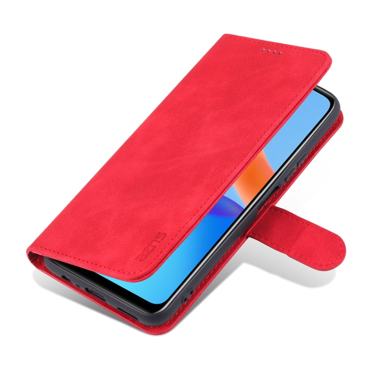 For Honor Play 5T Youth AZNS Skin Feel Calf Texture Horizontal Flip Leather Case with Card Slots & Holder & Wallet