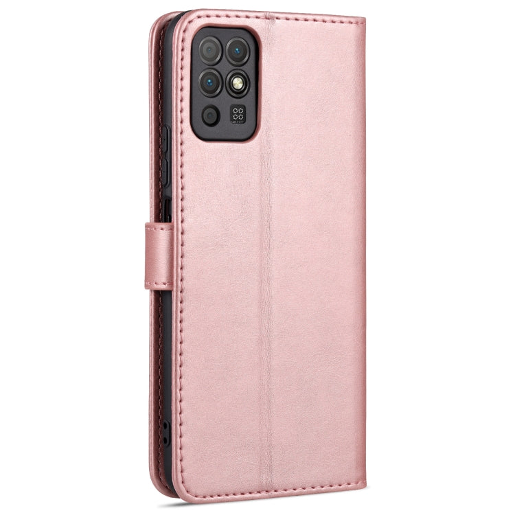 For Honor Play 5T Youth AZNS Skin Feel Calf Texture Horizontal Flip Leather Case with Card Slots & Holder & Wallet