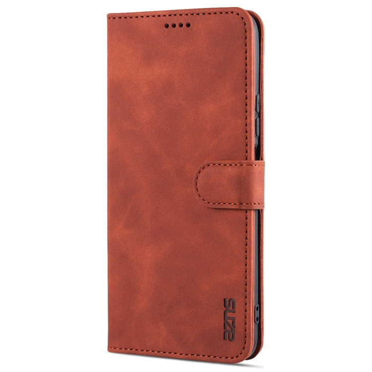 For Honor Play 5T Youth AZNS Skin Feel Calf Texture Horizontal Flip Leather Case with Card Slots & Holder & Wallet