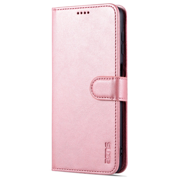For Samsung Galaxy A22 4G AZNS Skin Feel Calf Texture Horizontal Flip Leather Case with Card Slots & Holder & Wallet