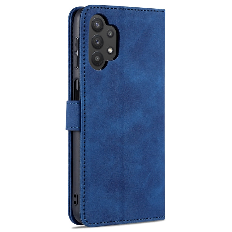 For Samsung Galaxy A32 5G AZNS Skin Feel Calf Texture Horizontal Flip Leather Case with Card Slots & Holder & Wallet