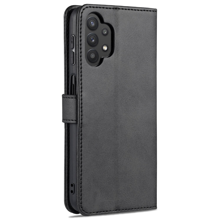 For Samsung Galaxy A32 5G AZNS Skin Feel Calf Texture Horizontal Flip Leather Case with Card Slots & Holder & Wallet
