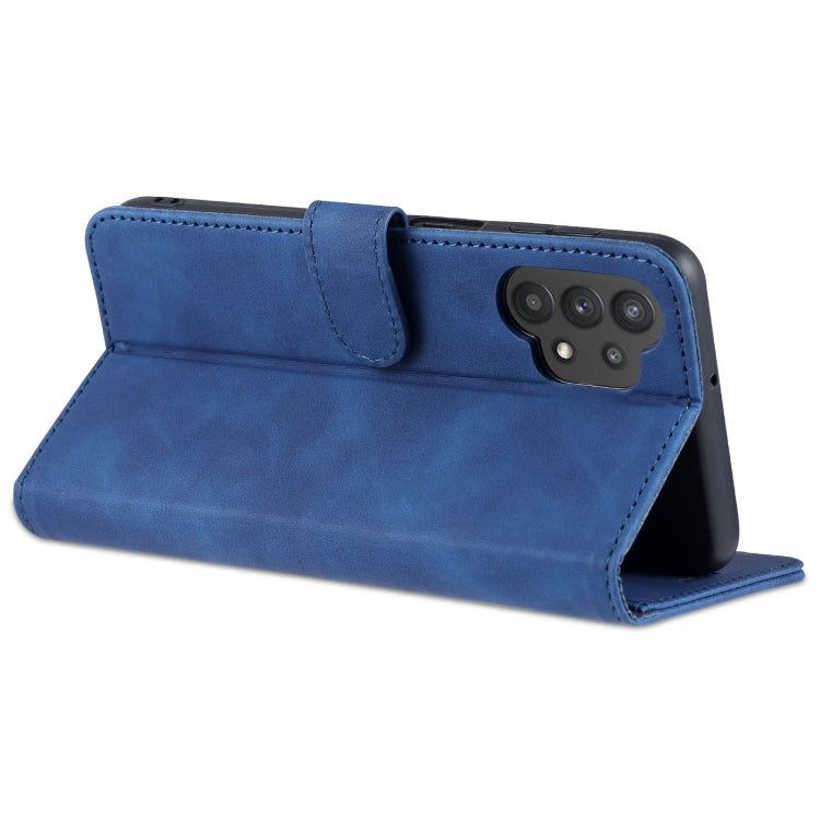 For Samsung Galaxy A32 5G AZNS Skin Feel Calf Texture Horizontal Flip Leather Case with Card Slots & Holder & Wallet