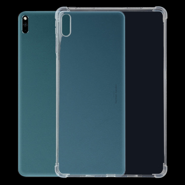 For Huawei MatePad 11 3mm Four-corner Shockproof Transparent TPU Case(Transparent)