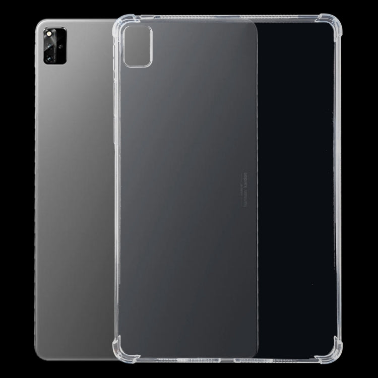 For Huawei MatePad Pro 12.6 2021 3mm Four-corner Shockproof Transparent TPU Case(Transparent)