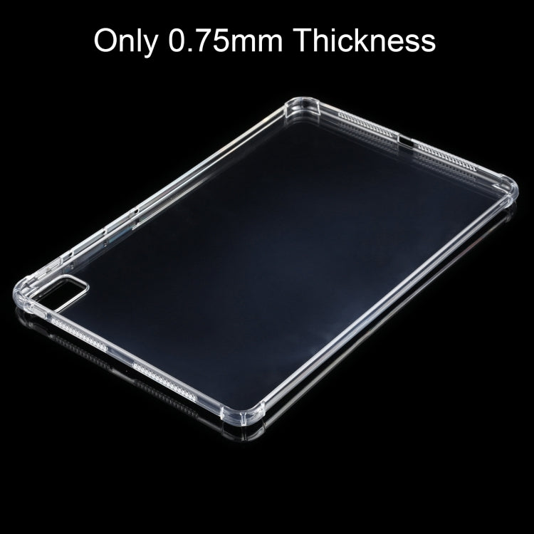 For Huawei MatePad Pro 12.6 2021 3mm Four-corner Shockproof Transparent TPU Case(Transparent)