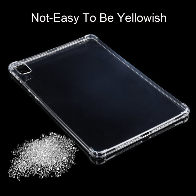 For Huawei MatePad Pro 12.6 2021 3mm Four-corner Shockproof Transparent TPU Case(Transparent)