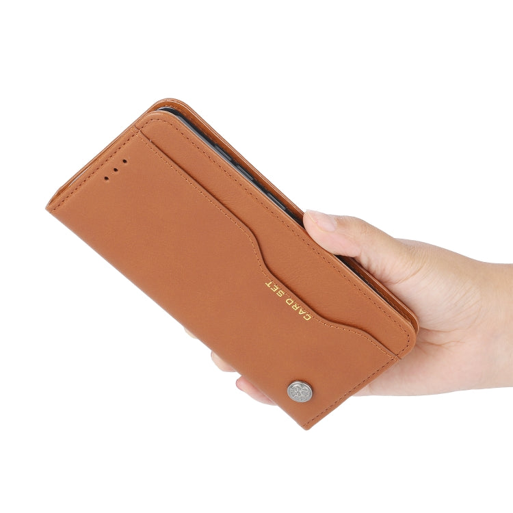 For iPhone 13 mini Knead Skin Texture Horizontal Flip Leather Case with Photo Frame & Holder & Card Slots & Wallet