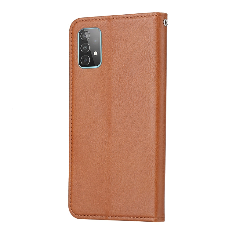 For Samsung Galaxy A82 5G Knead Skin Texture Horizontal Flip Leather Case with Photo Frame & Holder & Card Slots & Wallet