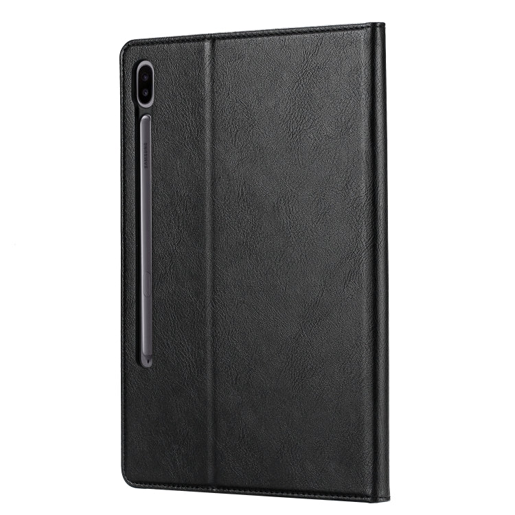 For Samsung Galaxy Tab S7 FE Knead Skin Texture Horizontal Flip Leather Case with Photo Frame & Holder & Card Slots & Wallet