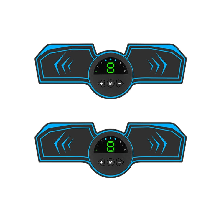 Q88Q USB Charging Abdominal Muscle Sticker Abdominal Muscle Trainer with LED Digital Display, Single Arm Muscle Sticker