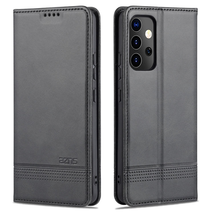 For Samsung Galaxy A82 5G AZNS Magnetic Calf Texture Horizontal Flip Leather Case with Card Slots & Holder & Wallet