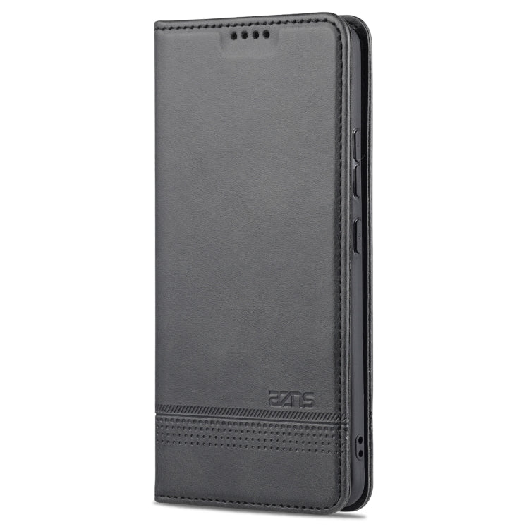 For Samsung Galaxy A82 5G AZNS Magnetic Calf Texture Horizontal Flip Leather Case with Card Slots & Holder & Wallet