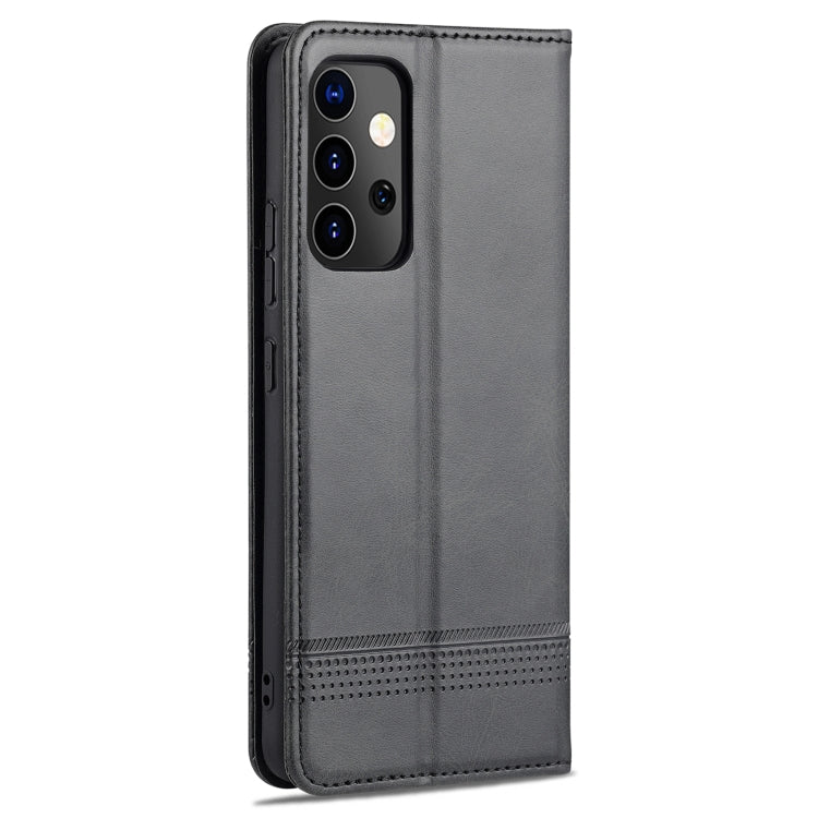 For Samsung Galaxy A82 5G AZNS Magnetic Calf Texture Horizontal Flip Leather Case with Card Slots & Holder & Wallet