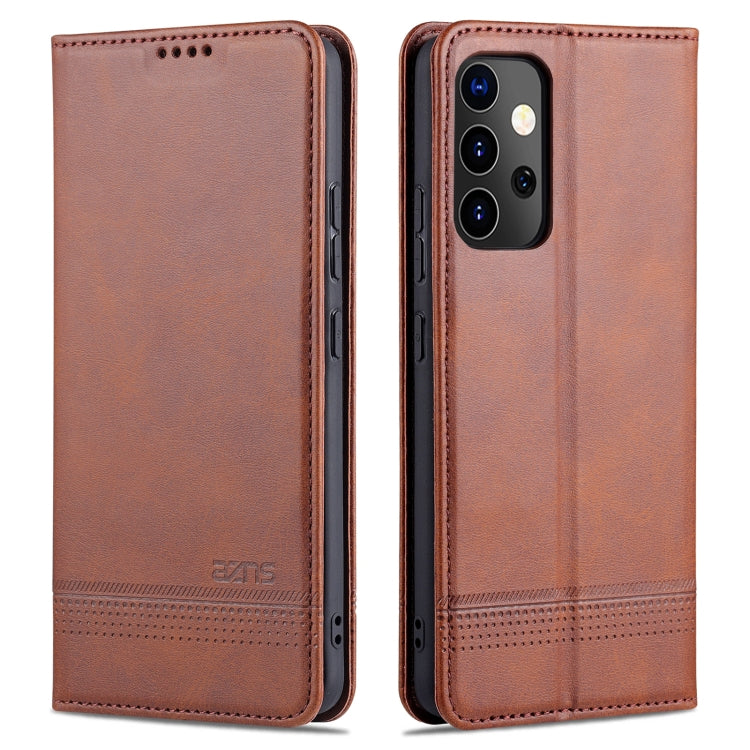 For Samsung Galaxy A82 5G AZNS Magnetic Calf Texture Horizontal Flip Leather Case with Card Slots & Holder & Wallet