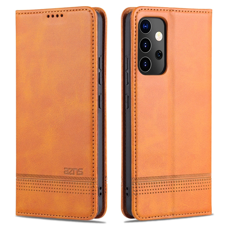 For Samsung Galaxy A82 5G AZNS Magnetic Calf Texture Horizontal Flip Leather Case with Card Slots & Holder & Wallet