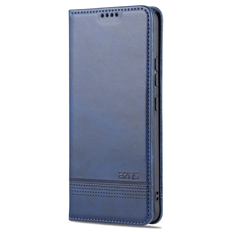 For Samsung Galaxy A82 5G AZNS Magnetic Calf Texture Horizontal Flip Leather Case with Card Slots & Holder & Wallet