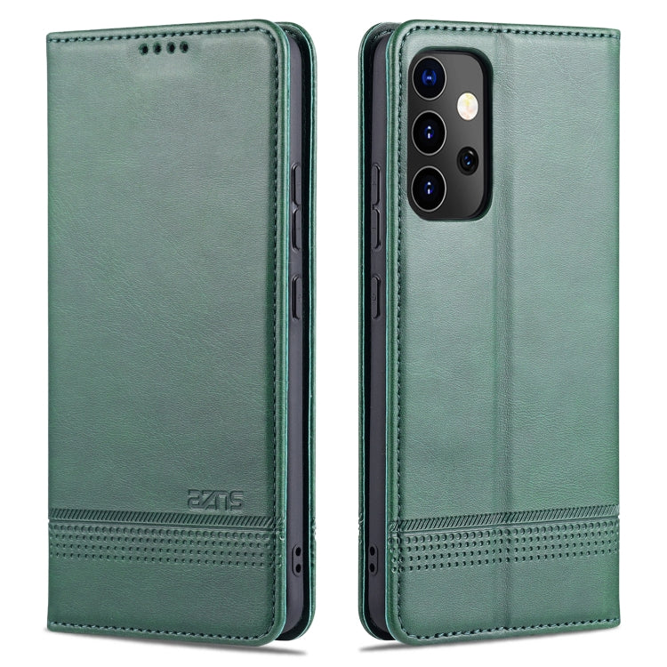 For Samsung Galaxy A82 5G AZNS Magnetic Calf Texture Horizontal Flip Leather Case with Card Slots & Holder & Wallet