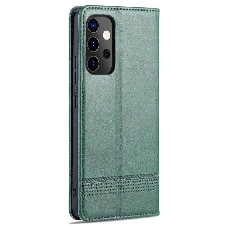 For Samsung Galaxy A82 5G AZNS Magnetic Calf Texture Horizontal Flip Leather Case with Card Slots & Holder & Wallet