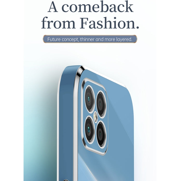 For Huawei nova 8 SE XINLI Straight 6D Plating Gold Edge TPU Shockproof Case