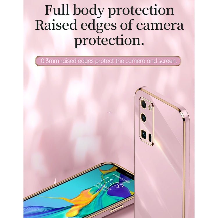 For Honor 30 Pro XINLI Straight 6D Plating Gold Edge TPU Shockproof Case