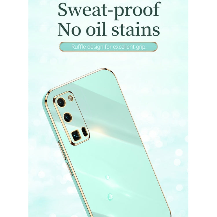 For Honor 30 Pro XINLI Straight 6D Plating Gold Edge TPU Shockproof Case