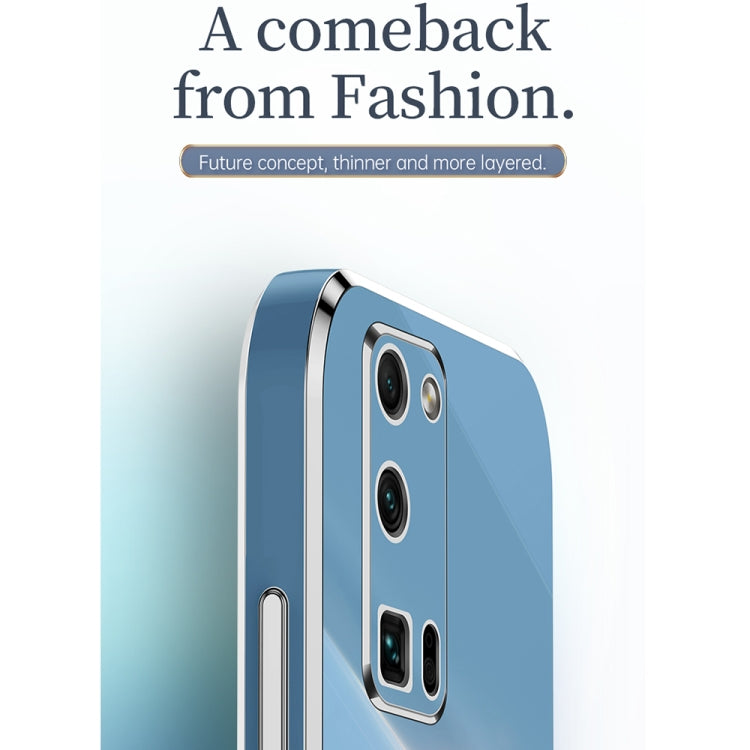 For Honor 30S XINLI Straight 6D Plating Gold Edge TPU Shockproof Case